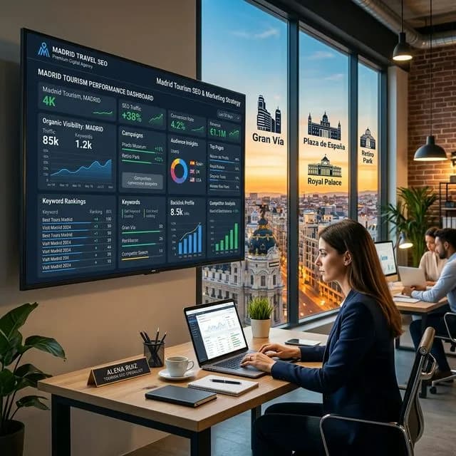 Agencia SEO especializada en turismo Madrid