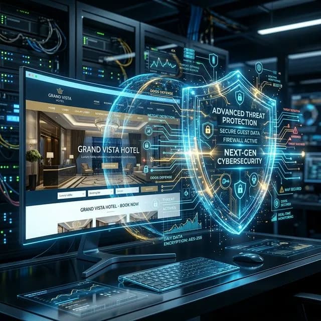 Cómo proteger la web de tu hotel de hackers en 2026